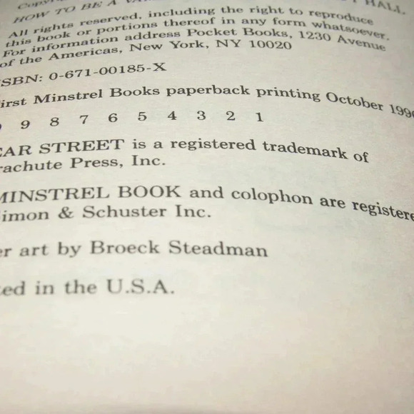 R.L. Stine Ghosts of Fear Street Series: HOW TO BE A VAMPIRE (#13) - Picture 4 of 4